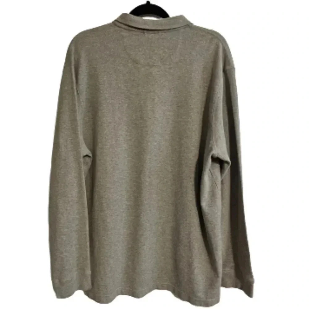 Chaps Men's 1/4 Button Pullover Sweater - Picture 3 of 7